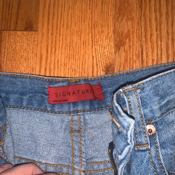 DENIM RIPPED SHORTS - Picture 4 of 4